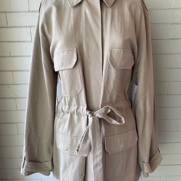 French Connection Mozart mixed Utility Jacket - Picture 4 of 11